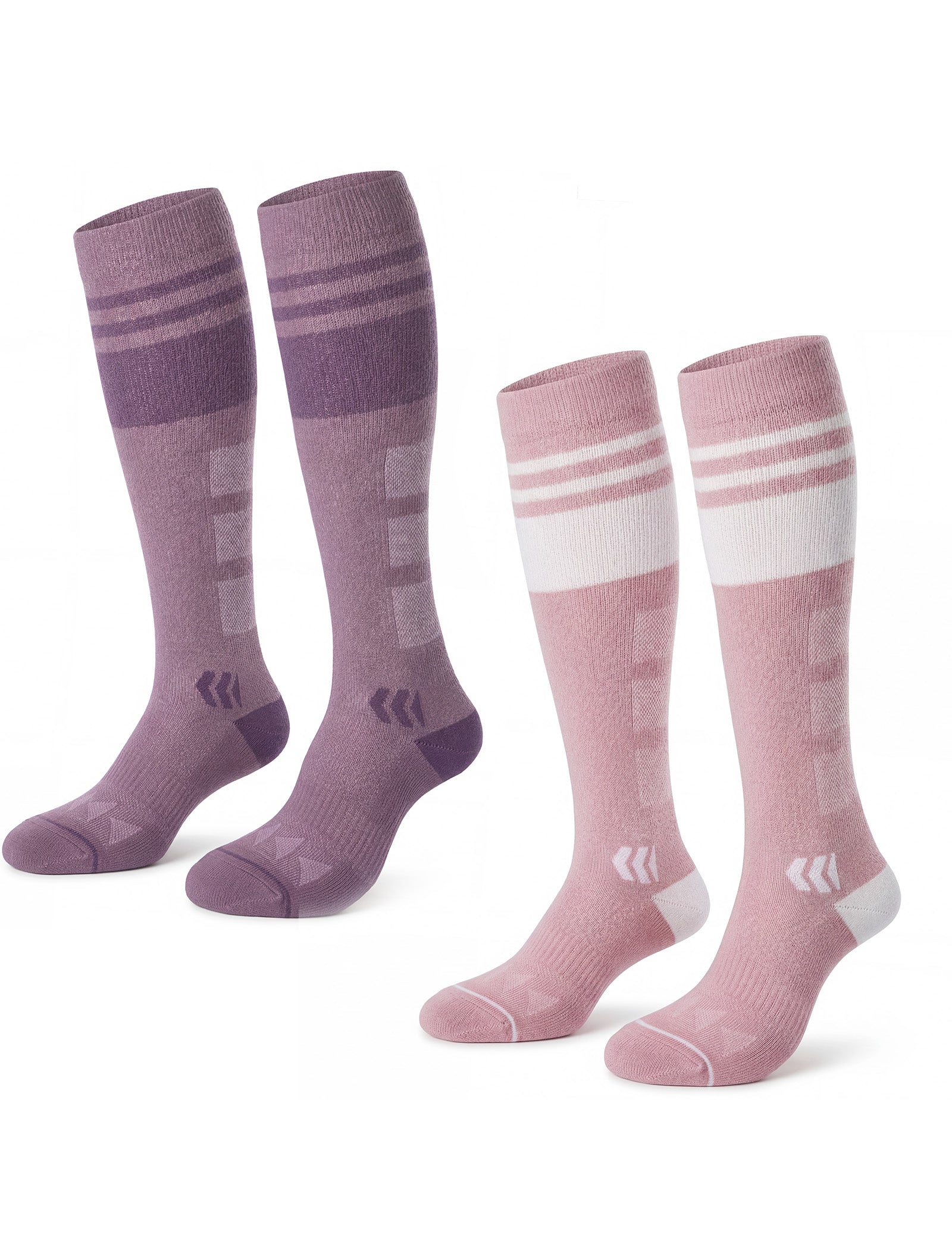 Momcozy Wide Calf Compression Socks 20-30mmHg for Sports 2 Pairs AZQ8